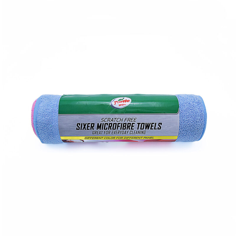 Turtle Wax Microfiber Sixer Towels